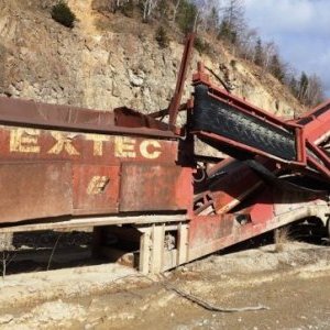 foto REZERVACE 22t třídič mobil max 250t/h turbo návěs Extec 5000